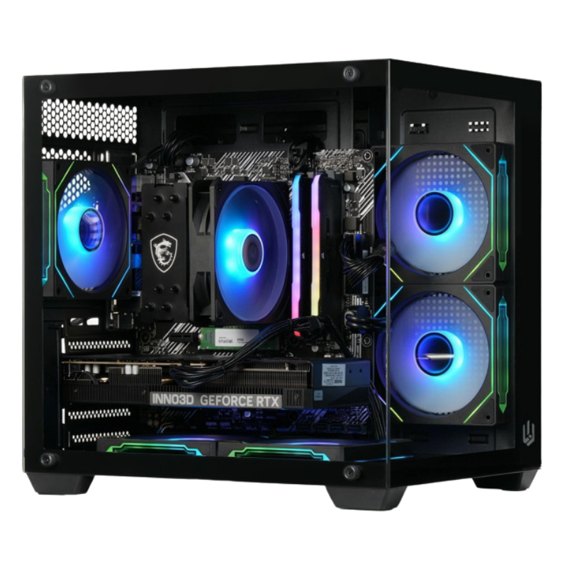 PC Gamer ETERNITY avec ASRock AMD Radeon RX 9070 Challenger 16GB et AMD Ryzen 7 5700X (3.4Ghz/4.6Ghz) MPK